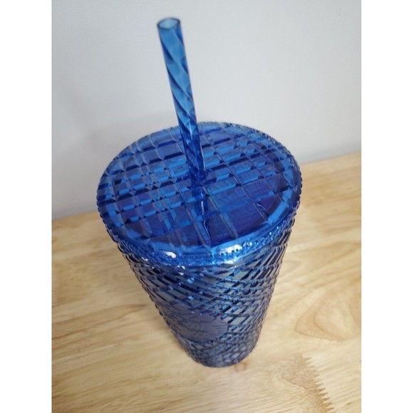 NWT Starbucks 16oz “JEWELED AZURE” Blue Grande - Picture 8 of 8